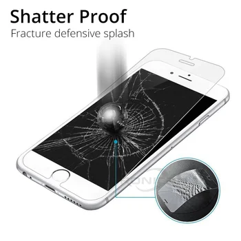10 Pack tvrdeného skla pre iPhone 7 8 6 6 Plus screen protector ochranné sklo fólia pre iPhone XS Max XR X 5 5S SE 4 4s Prípade
