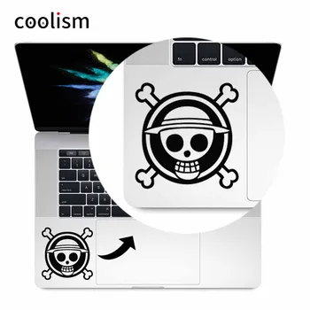 Jeden Kus Anime Skull Logo Notebook Trackpad Kotúča, pre MacBook Air Pro Retina 11 12 13 15 palcov Povrchu Knihy Notebook Skin Nálepky