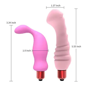 16 Rýchlostí Bullet Vibrátory Pre Ženy S Silikónový Kryt Prstov, G-Bod Stimulátor Klitorisu Upozorňuje Sexuálne Hračky Žena Masturbator