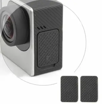 2 ks/veľa USB Bočné Dvere Náhradný Kryt pre GoPro Hero 4 3+ 3 Black Silver pre GoPro Kamery Príslušenstvo