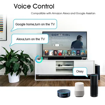 Inteligentný IR Diaľkové Ovládanie Infračervené Univerzálneho Inteligentného Života Tuya APP Ovládaná TV DVD AUD Pracuje s Alexa Domovská stránka Google