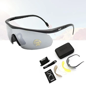 Polarizované Vojenské Taktické Okuliare UV400 Chrániť Lov Turistika Cyklistické Okuliare Streľba Airsoftové Glasess Paintball Okuliare