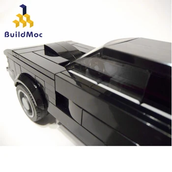 Buildmoc Mini Technic MOC Super Kotúča 1968 Dodge Modelu Nabíjačky Auta Stavebné Bloky Kompatibilné lepining Auto Hračky Tehál