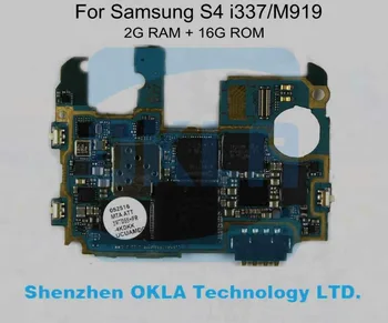 1pcs Pre Samsung S4 i337 M919 2G RAM, 16GB ROM Doske Doske Logiky Dosku z pôvodného telefón