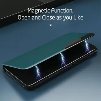360 Magnetické Flip Telefón puzdro Pre Samsung Galaxy A21s M31s A51 A71 A31 A12 Shockproof Mäkké Zadné Kryty na Samsan A 21s M 31s 12