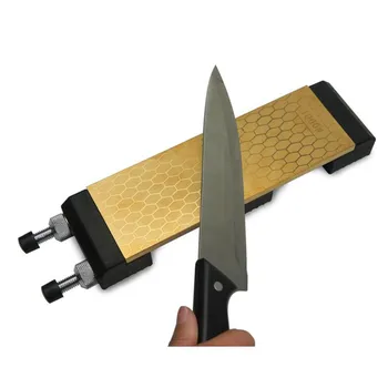 DMD Titánové Nože Brúsky Kameň Diamond Obojstranný 400 a 1000 Krupice S Veľkosťou 200*70*8mm Whetstone s Držiteľa h4
