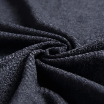 2021 Nové Módne Značky Sveter Muž Cardigan Pevné Farebné Vlnené Slim Fit Jumper Knitwear Jeseň Kórejský Štýl Ležérne Pánske Oblečenie