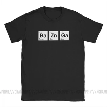 Muži Big Bang Theory Breaking Bad Bazinga T Košele Sheldon Cooper Geek TBBT Topy Krátke Sleeve Tee Tričko Darček T-Shirt
