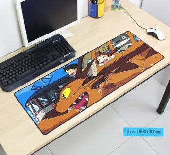 Anime Totoro podložka pod myš 800x300x3mm podložku pod myš notbook počítač mousepad herné Módy padmouse hráč klávesnice, myši, podložky