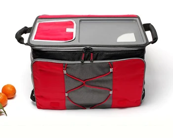 Značkové veľká kapacita tepelná skladacie chladnejšie taška piknikový obed box izolované pohode kabelky ice pack vozidla izolácie termo tašky