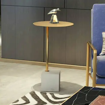 Nordic mramoru malý konferenčný stolík obývacia izba iny jednoduché, moderné, kreatívne malý okrúhly stôl