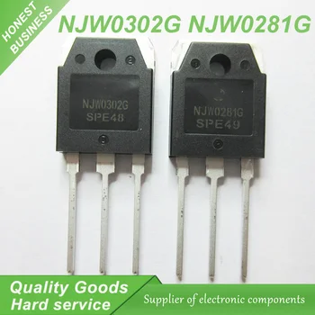 Doprava zadarmo 10pcs/veľa NJW0281 NJW0302 (5 KS+5 KS) NA 3P audio Párovanie trubice nový, originálny