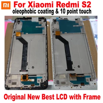 Originálne Nové Najlepšie Pre Xiao Redmi S2 Y2 LCD Displej Dotykový Displej Digitalizátorom. Montáž s rámikom Sklo Senzor Telefón Pantalla