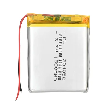 1/2/4 Ks Vysokou Hustotou 504050 3,7 V 1500mAh Li-polymer Batérie Nabíjateľná Lítium-Bateries Pre PSP MP4 MP5 GPS, DVD, PDA Reproduktor