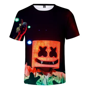 Candy Kapela Baida DJ 3d Vytlačené T Shirt Deti, Mužov, Ženy Móda Harajuku Tričko T-Shirt Hip Hop Streetwear Tričká Top