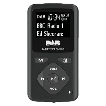 Nové DAB/DAB Digitálne Rádio, Bluetooth 4.0, Osobné Vreckový FM Mini Prenosné Rádio Slúchadlá MP3 Micro-USB pre Domáce
