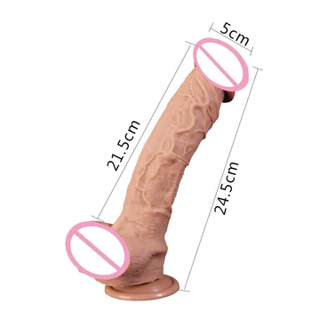 Sex Nástroje Na Predaj obrovské veľký veľmi mäkké a realistické dildo silikónový materiál umelý penis veľký penis diido sexuálne hračky pre ženy