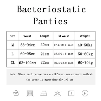 Bezšvové a Mid-Pás Ženy Krátke Nohavičky s Anti-Bakteriálne Bavlnené nohavičky