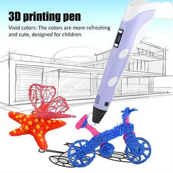 Kreatívne detské Kresby, 3D Tlač 3D Pero Tlač Pero Vzdelávacie Hračka Maľovanie 3D Pero Deň Detí Darček