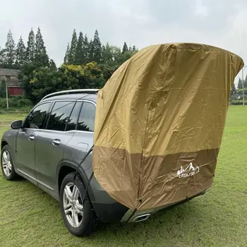 Vonkajšie Self-vodičský Tour Grilovanie Camping Auto Chvost Predĺženie Stanu Slnečník Rainproof Auto Cestovanie Stan Kufor, Stan