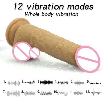 DopaMonkey vibrácií realistický penis swing inteligentné kúrenie funkcia prísavky Sexuálne Hračky pre Ženy Vibrátor hojdačka, hračky