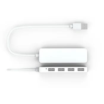 Ultra tenký USB Hub 4 port USB 2.0 Hub biela
