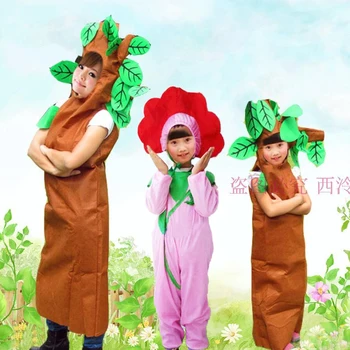 Deti detský Halloween Party Cartoon Ovocia, Zeleniny, Cosplay Kostým Oblečenie Tekvica banánovník pre Chlapca, Dievča