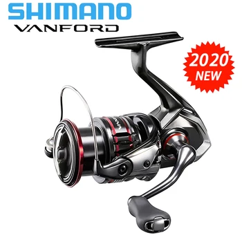 2020 Shimano Vanford C2000s Spinning Fishing Cievky 2500HG/2500S/2500SHG/C3000/C3000HG 7+1BB Pre-Nakladanie kolovrat, Originál
