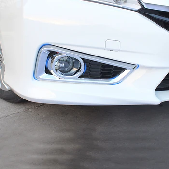 ABS Chrome Pre Honda City Sedan 2016 auto Styling Auto predné hmlové Svetlo lampy Kryt Výbava Príslušenstvo 2ks
