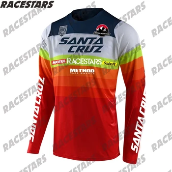 2021 Santa Cruz Motocross Zjazdových MTB Jersey Enduro Cyklistické Oblečenie Tím Pro Spexcel Motocykle Maillot Ciclismo Bicykli Jersey