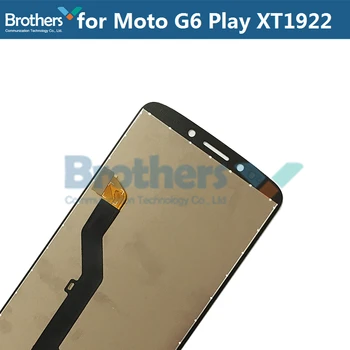 Pre Motorola Moto G6 Hrať LCD Displej LCD Displej pre Moto XT1922 Dotykový Displej Digitalizátorom. Obrazovky Montáž Výmeny Hornej časti, Bez LOGA