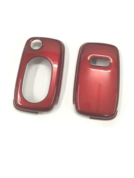 Lesklý Kovový Červená Farba, Flip Tlačidlo Remote Protection Prípade Pre Audi A3 8 L A4 B5 B6 TT MK1 A6 C5