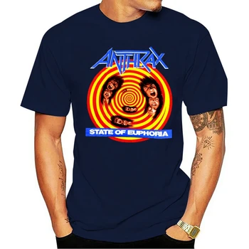 Antrax T Shirt Štát Úradný Thrash Metal T shirt Úžasné!