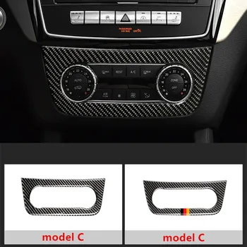 Pre Mercedes Benz ML 2012-16 GL 2013-16 GLE-18 GLS-18 Uhlíkových Vlákien, klimatizácia, CD Rám Dekorácie Kryt Výbava