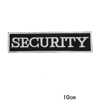 Bezpečnosť policajné presadzovania práva zamestnancov nášivka železa-na odznak patch nové