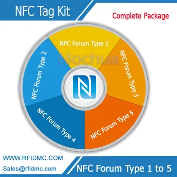 Značky NFC NFC Fórum Typ 1 Typ 5 Značku Kompletný Balík 39 kusov NFC Kariet