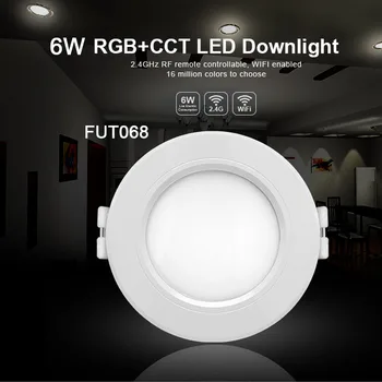 Miboxer AC110V 220V 6W/9W/12W/15W/18W RGB+SCS LED Stmievateľné LED Stropné bodové svetlo FUT062/FUT063/FUT066/FUT068/FUT069