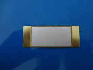 Monokryštálov piezoelektrické energie čip, keramika: 60mmx31mmx0.2 mm, podklad: 80mmx33mmx0.2 mm