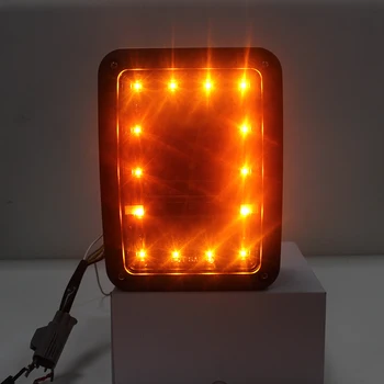USA/EÚ edition zadné svetlo reverser brzdy otočte signál, LED zadné Svetlá na Čítanie Vzadu Zostáv pre Jeep Wrangler JK 2007-2017