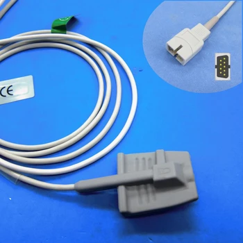 Krátky kábel dospelých mäkké silikónové spo2 senzor pre Čínu biolight BLT M9500,M7000 M69 Digitálne