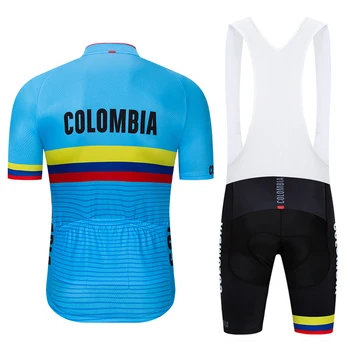 12D Kolumbijskej Tím Cyklistika Dres Rýchle Suché Športové Oblečenie Letné Športy Model 2021 Model