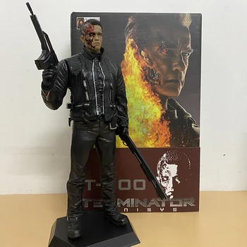 30 CM Nového Filmu Crazy Hračka Terminator 2 obrázok Rozsudok Deň T-800 Arnold Schwarzenegger PVC Akcie Obrázok Modelu Hračka Vianočný Darček