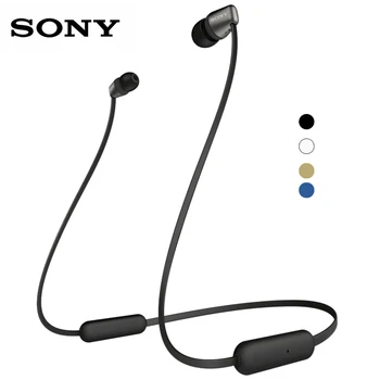 SONY WI-C310 Bezdrôtový in-ear Stereo Slúchadlá Bluetooth 5.0 Športové Slúchadlá Herné Headset Handsfree s Mikrofónom pre iPhone/Xiao
