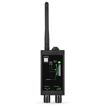 1MHz-12GH Rádio Anti-Spy Detektor GSM RF Signál Auto Tracker Detektory GPS Tracker Finder Chyba s Magnetická Anténa LED M8000