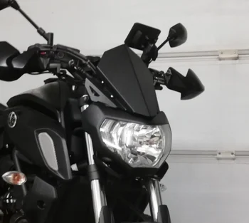 Pre Yamaha MT 07 MT07 MT-07 FZ 07 FZ07 FZ-07 2018 2019 2020 CNC Motocykel Deflektor čelné Sklo Čelné sklo Kryt
