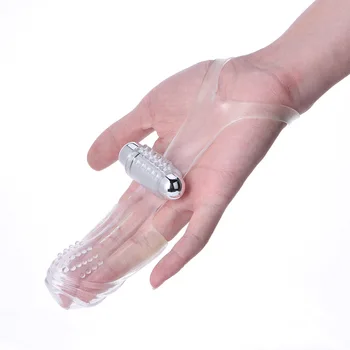 YUELV Prst Rukáv Vibrátor G-Spot Klitoris Stimuláciu Klitorisu Pošvy Masér Prst Spp Dildo Sexuálne Hračky Pre Ženy, Dospelých Produkty