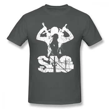 Sword Art Online Tričko SAO Láska Navždy T-Shirt Nadrozmerná Úžasné Tee Tričko Potlačené Bavlnené Pánske Bežné Krátke Rukáv Tričko