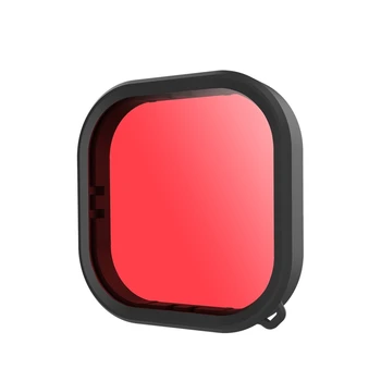 Podvodná Tvrdeného Skla Potápanie Bývanie Kryt Objektívu Filter pre Go Pro Hero 9 Black Fotoaparát, Príslušenstvo