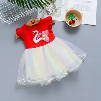 Detská baby Dievčatá letná party čipky šaty deti móda kvetinové šaty pre dievčatá, deti, svadobné šaty dieťa princezná šaty