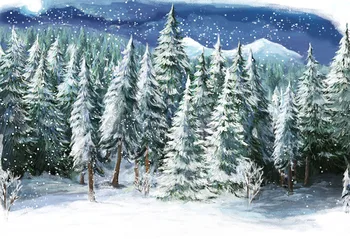 Borovica lesná snehu hory veselé vianoce foto pozadie fotografie pozadia kvality vinyl